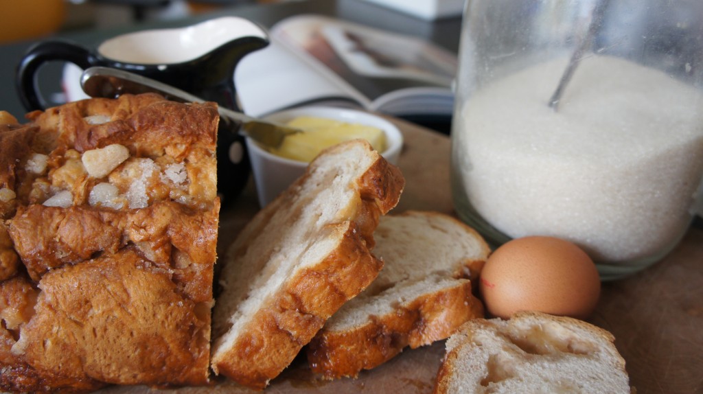 ingrediënten suikerbroodpudding