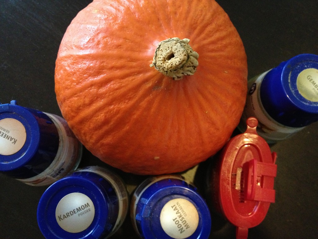 pompoen en veeel specerijen