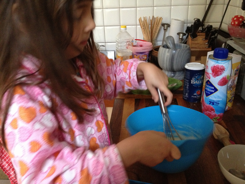 Mama maakt alleen foto's